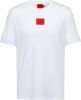 Hugo Boss 50447978 T shirt , Wit, Heren online kopen