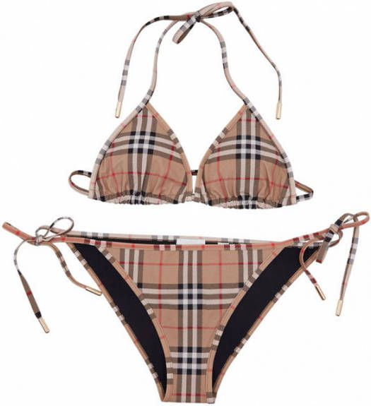 Burberry vintage check bikini , Bruin, Dames online kopen