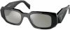 Prada Sunglasses 0PR 17Ws 1Ab2B0 , Zwart, Dames online kopen