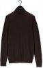 Scotch and Soda Truien Melange turtleneck pullover contains Ecovero Rood online kopen