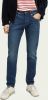 Scotch & Soda Blauwe Slim Fit Jeans Essentials Ralston In Organic Cotton Classic Blue online kopen