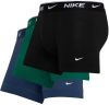 Nike Swoosh Trunk 3 Pack Unisex Sport Accessoires Blue Katoen online kopen